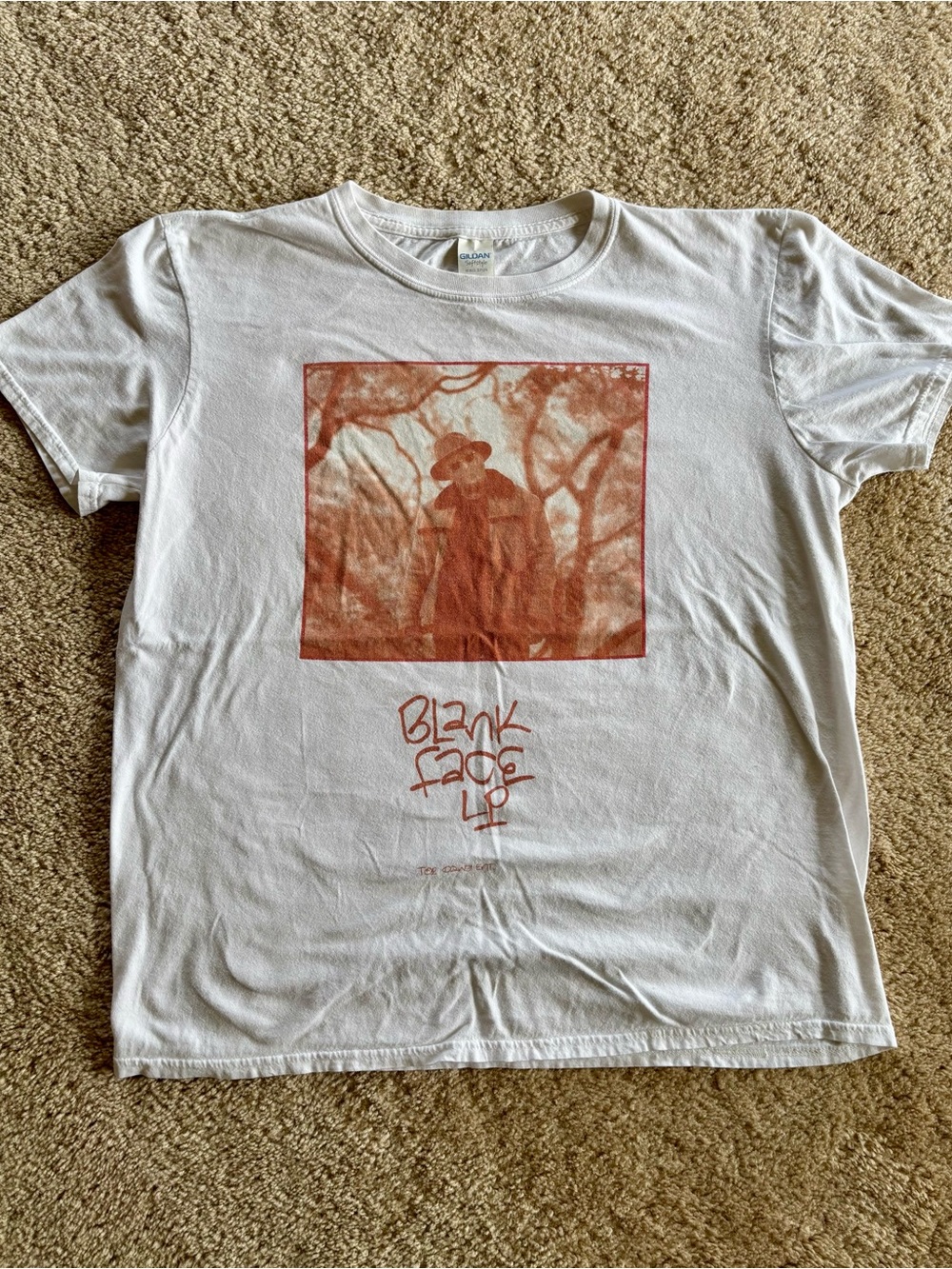 Schoolboy Q Concert Tee Shirt Blank face LP Limited Meet & Greet package Size L